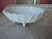 Glass Dining Room Tables | Large Dining Tables | Oval Dining Tables | Large Dining Room Tables - Vintage Large White Oval Milk Glass Fruit Bowl