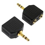 3.5mm Stereo Plug To Dual RCA Jack Adapter