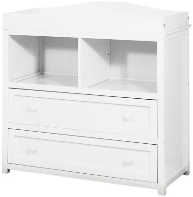 Lena 2 Drawer Changer, White