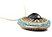 Leegoal Bronze Princess Elliptical Crystal Retro Long Chain