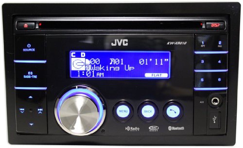 Brand New JVC Kw-xr810 In-dash Double Din Receiever with Cd/mp3/wma, Built in Bluetooth and Usb for Ipod/mp3 Players!