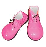 Neon Pink Clown Shoes
