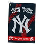 MLB New York Yankees Woven Jacquard Golf Towel