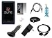 9 Items Accessory Combo Kit for Microsoft Zune HD 16GB / 32GB Series: Includes Black Silicone Skin Case Cover, LCD Screen Protector, Armband, Belt Clip, USB Home / Travel Charger, USB Car Charger, USB 2in1 Data Sync Cable, 3.5mm Auxillary Cable and Light Blue Fishbone Style Keychain