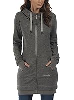 Bench Sudadera con Cierre Cover (Gris Oscuro)