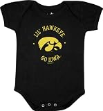 Iowa Hawkeyes Newborn / Infant Black Lil' Mascot Creeper
