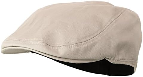 Men's Lightweight Summer Cap Flat Ivy Newsboy Collection Hats (Beige)
