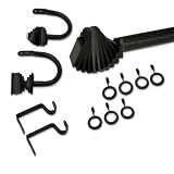 12 Piece Della Black Rod Sets