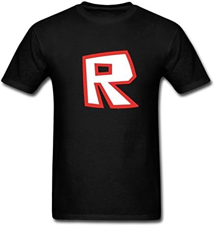 ZHONGGAN Men's ROBLOX Game Logo Short Sleeves T-Shirt Size M