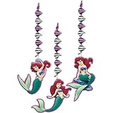 Little Mermaid 32in Dangling Cutouts 3ct