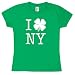 I Shamrock NY Ladies T-Shirt