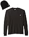 Southpole Men's Long Sleeve Basic Thermal and Beanie Combo Set