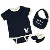 MLB New York Yankees Onesie Bib & Bootie Infant/Toddler Boys'