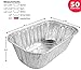 Handi-Foil 1 lb. Aluminum Foil Mini-Loaf/Bread Pan - Disposable Tins (pack of 50)