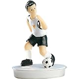 Dekoback 02-08-00005 Tortendeko Set 10-teilig Fu&szlig;ballfeld