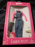 1995 Barbie Fashion Avenue denim overalls set