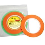 K-TAPE 1/8 x 60 Yd ORANGE FINE LINE MASKING ROLL-Auto