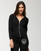 Embroidered Heart Hoodie