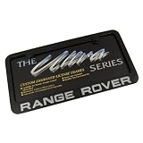Land Rover - Range Rover Black License Plate Frame