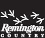 Remington Country White Die-Cut Vinyl Decal - Turkey Tracks (17412)