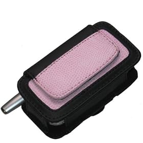 Motorola i776 Premium Quality Cell Phone Pouch Case - Includes TWO Bonus Charm Holders - Image Accessories Brand