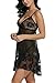 Avidlove Womens Babydoll Lingerie Set Plus Size Sexy Sleepwear