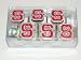North Carolina State Wolfpack Bathroom Hook Set NCAA College Athletics