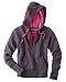 Ladies Recycled Zippered Hooded Sweatshirt