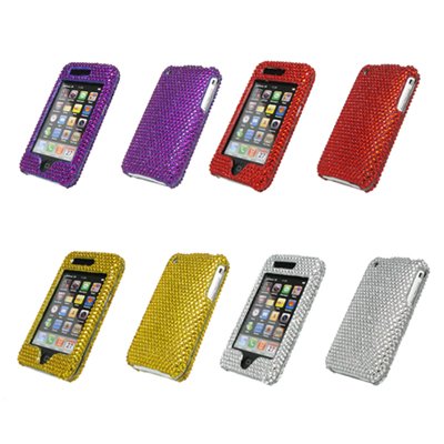 Apple Iphone 3g Iphone 3g S Premium Full Bling Diamonds Case Cover Cell Phone Protector For Apple Iphone Iphone S From 5