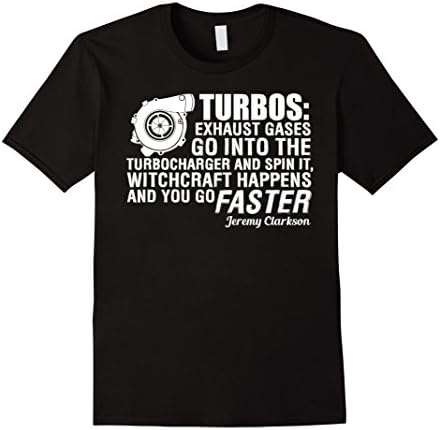 Men's Turbos T Shirt Medium Black