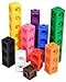 Edx Education Math Cubes - Set of 100 - Linking Cubes For Early Math - Connecting Manipulative For Preschoolers Aged 3+ and Elementary Aged Kids