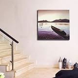 Modern Oil Painting on Canvas - Serenity Size 28 X 28 Inch