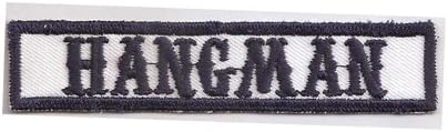 MC Men of Mayhem original Biker Rang Badge HANGMAN Embroidery Patch