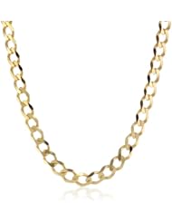 10k Yellow Gold 2.2mm Cuban Chain Necklace