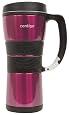 Contigo Stainless Steel Vacuum Insulated Tumbler with Caribineer Clip, Hot Pink