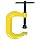Armstrong 78-612 12-Inch Capacity Deep Throat Pattern C-Clamp, High Visibility Finish, Safety Yellow