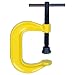 Armstrong 78-612 12-Inch Capacity Deep Throat Pattern C-Clamp, High Visibility Finish, Safety Yellow