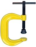 Armstrong 78-603 3-Inch Capacity Deep Throat Pattern C-Clamp, High Visibility Finish, Safety Yellow 