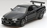 1/64 ニッサンスカイラインGT-R V-スペックII(R34)ブ K06084BK