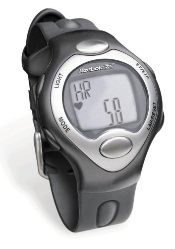 Reebok Strapless Silver Heart Rate Monitor Watch (Silver)