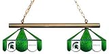 34 inch Game Pool Table Lamp Light Michigan State University Spartans