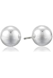 Sterling Silver Ball Stud Earrings