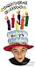 Child Kid's Birthday Hat With Removable Candles