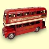 Pures Blech London Bus,32x9,5x17,5 cm Blechminiatur
