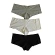 Ladies 3 Pack Boy Cut Boxer Brief Underwear Panties By Platinum Intimates