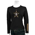 Nike Vanderbilt Commodores Ladies Black College Classic Long Sleeve T-shirt