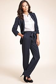 Notch Lapel Tucked Sleeve Plain Jacket