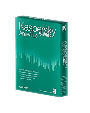 Kaspersky antivirus pour Mac 2010 (1 poste, 1 an)