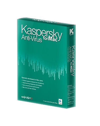 Kaspersky antivirus pour Mac 2010 (1 poste, 1 an)