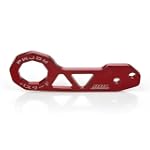 Password JDM Rear Tow Hook Honda Acura Nissan - Red